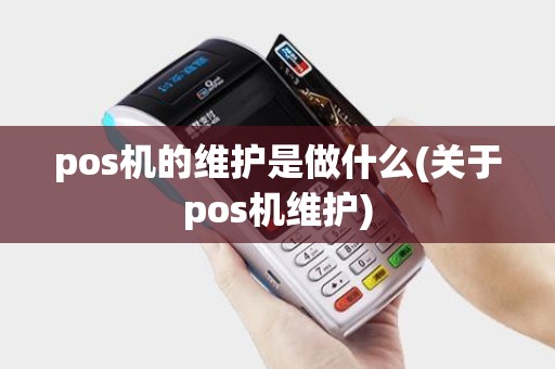 pos机的维护是做什么(关于pos机维护)